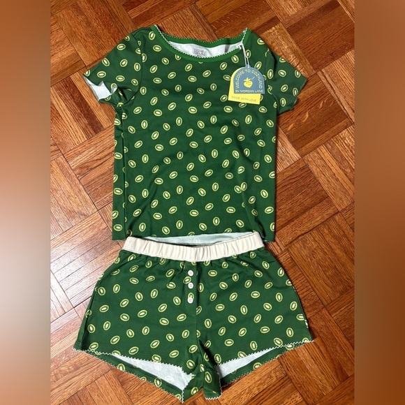 NWT COZYLAND by Morgan Lane Suzie Pajama set size petite /extra small - Picture 6 of 11